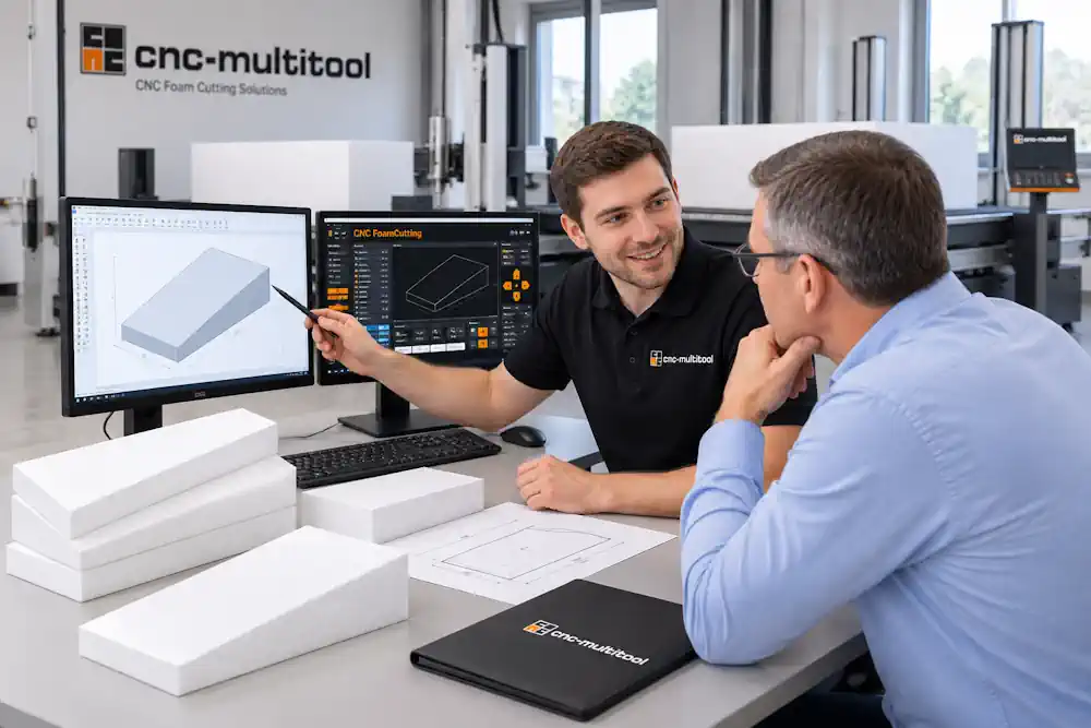 RoofCut-Serie Vorführung und Beratung bei cnc-multitool