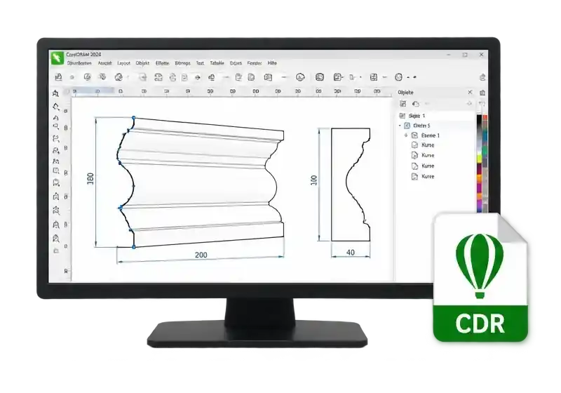 Vektorsoftware für die CUT1600S Serie
