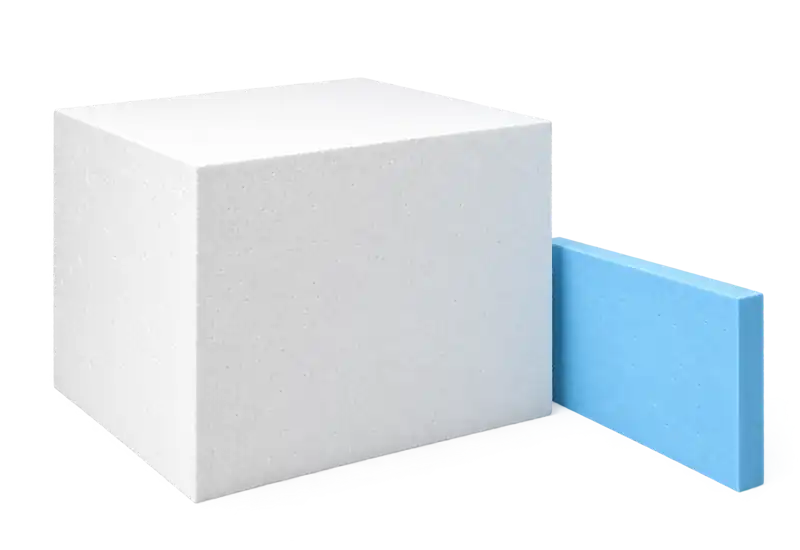 EPS-Blöcke und Platten aus EPS, XPS und EPP für die CUT2000S