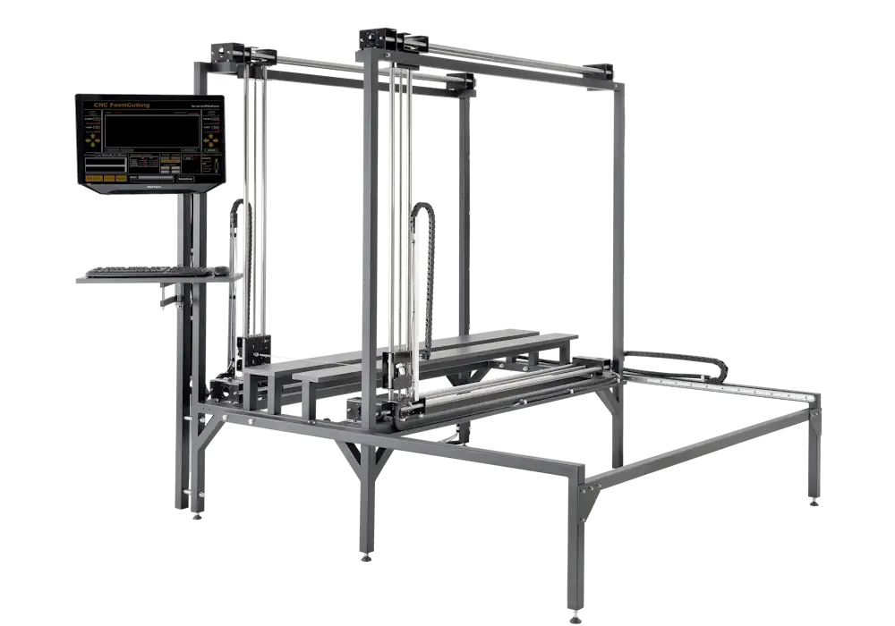 CUT2510S mit variablem Maschinentisch