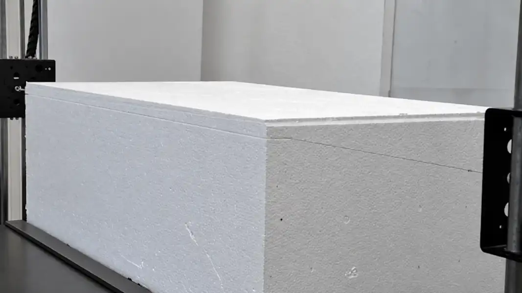 Schnittgeschwindigkeit der CUT2000S bei EPS-, XPS- und EPP-Platten