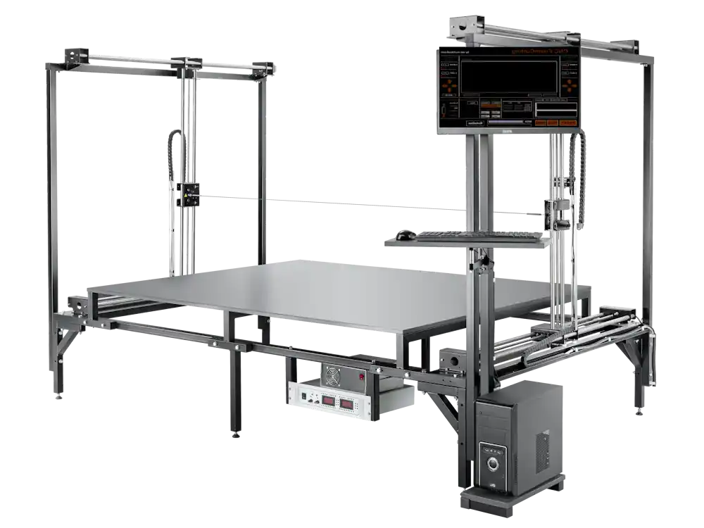 CUT2100S mit festem Maschinentisch
