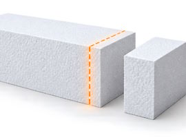 EPS und Neopor Blöcke ablängen