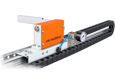 GT1313S mit multiSTOP CNC-Längenpositioniersystem